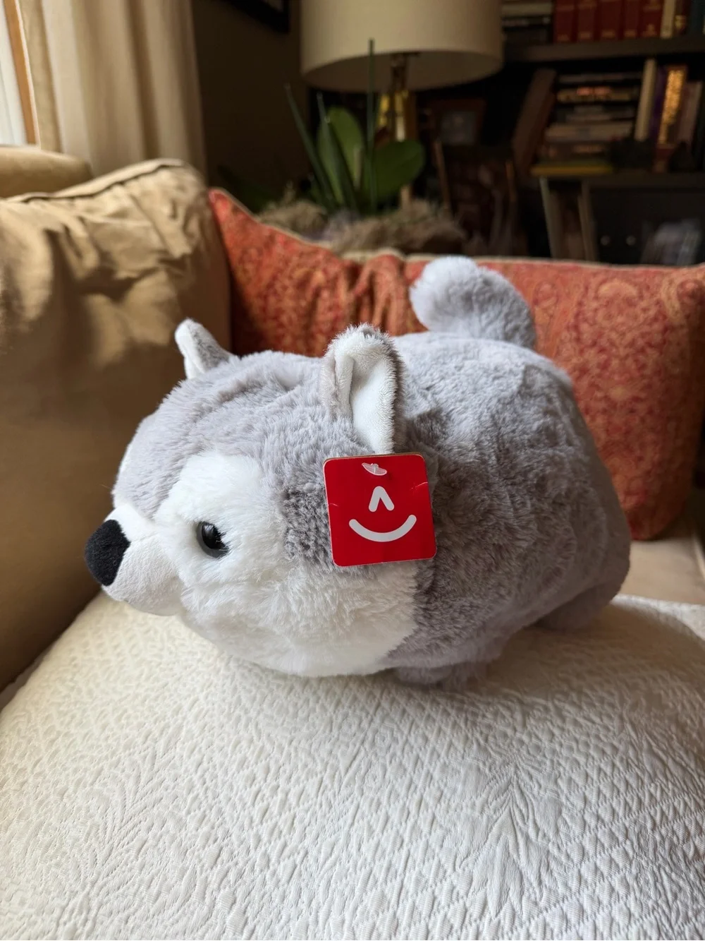 Aurora World Husky Plush - Round Chunky Style, NWT